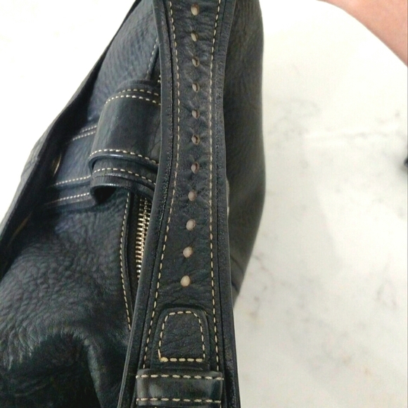 Black Vintage Coach Purse - Picture 6 of 8